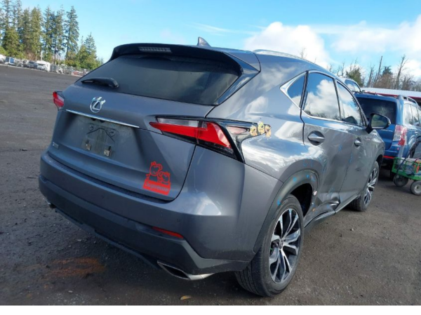 2015 Lexus Nx200T Gray - JTJBARBZ7F2002831
