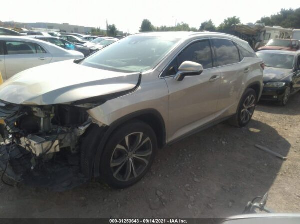 Lexus Rx 350 2016 Silver 3.5L- 2T2ZZMCA8GC013972
