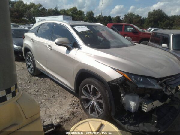Lexus Rx 350 2016 Silver 3.5L- 2T2ZZMCA8GC013972