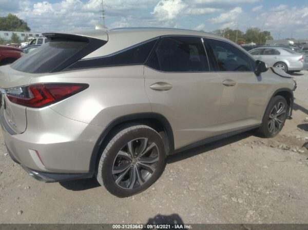 Lexus Rx 350 2016 Silver 3.5L- 2T2ZZMCA8GC013972