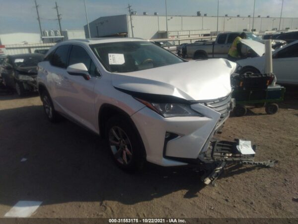 Lexus Rx 350 2017 White 3.5L- 2T2ZZMCA5HC046414