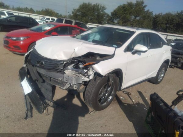 Lexus Rx 350 2017 White 3.5L- 2T2ZZMCA5HC046414
