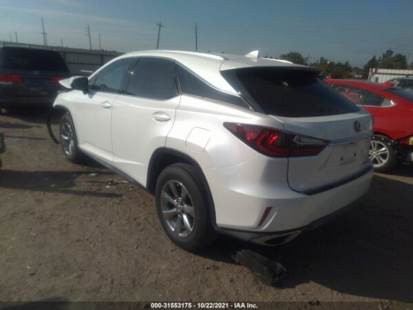 Lexus Rx 350 2017 White 3.5L- 2T2ZZMCA5HC046414