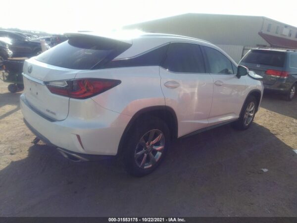 Lexus Rx 350 2017 White 3.5L- 2T2ZZMCA5HC046414