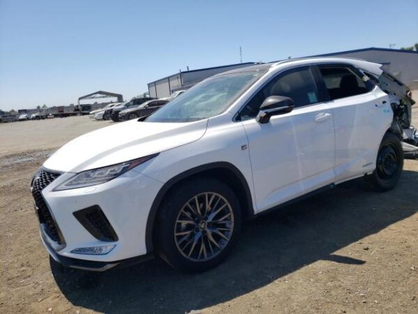 Lexus RX450H 2019 White — JTJBGMCA002055646
