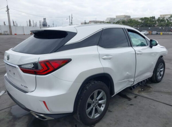 2016 LEXUS RX350 White 3.5L — 2T2BZMCA3GC040000