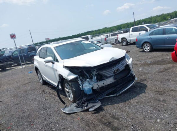 LEXUS RX350 WHITE 2016 3.5L- 2T2BZMCA8GC033687