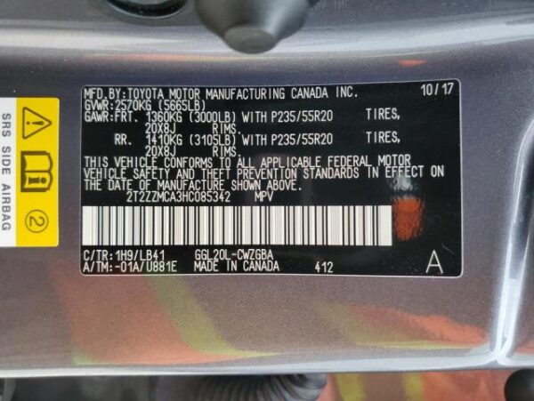 Lexus Rx 350 Base 2017 Silver 3.5L 6 — 2T2ZZMCA3HC085342