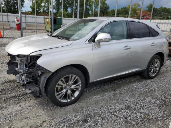 Lexus Rx 450 2013 Silver 3.5L Hybrid — JTJBC1BA8D2059686