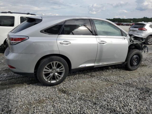Lexus Rx 450 2013 Silver 3.5L Hybrid — JTJBC1BA8D2059686