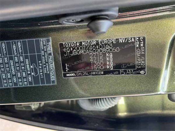 2022 Lexus RX450H Green - JTJBGMCA502089050
