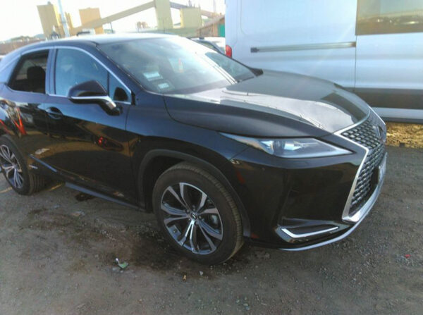 2022 Lexus RX450H Black - JTJBGMCA702086313