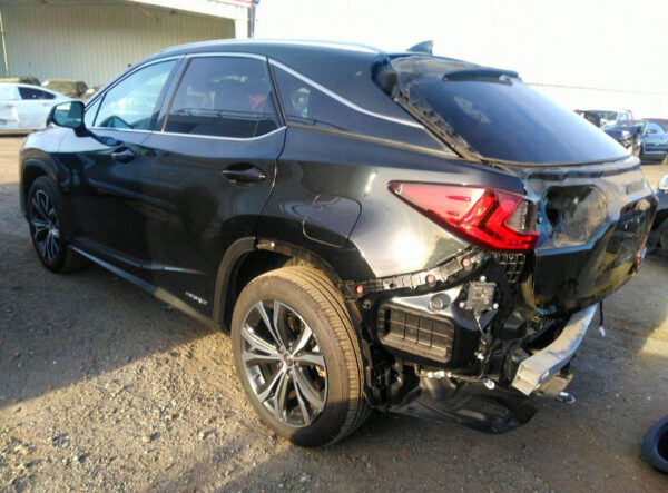 2022 Lexus RX450H Black - JTJBGMCA702086313