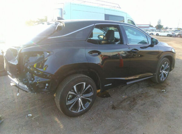 2022 Lexus RX450H Black - JTJBGMCA702086313