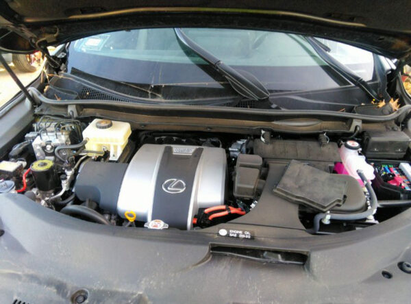2022 Lexus RX450H Black - JTJBGMCA702086313