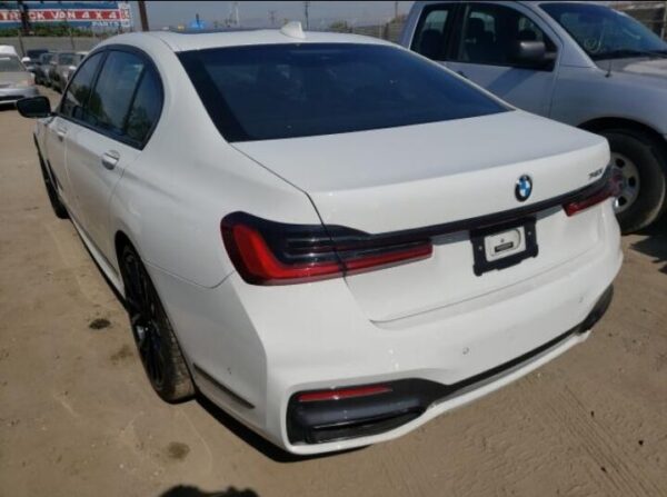 BMW 740I 2021 White — WBA7T2C05MCF87328