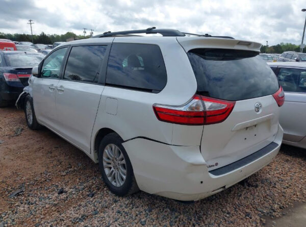 2014 Toyota Sienna XLE LIMITED White - 5TDDK3DCXES032351