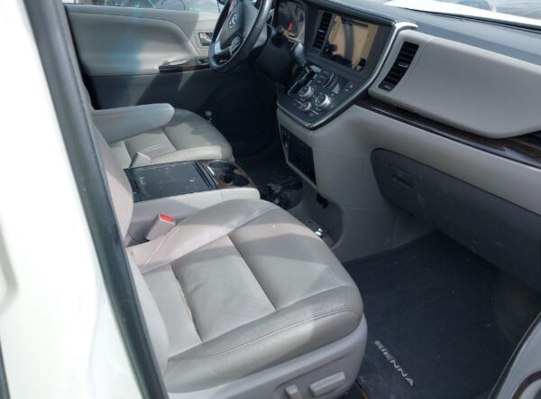 2014 Toyota Sienna XLE LIMITED White - 5TDDK3DCXES032351