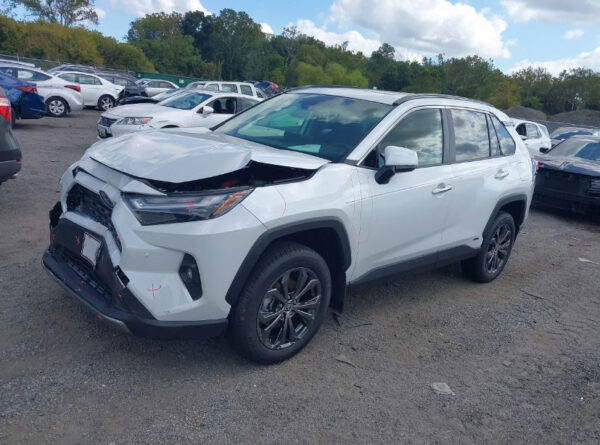 Toyota RAV4 Hybrid 2022 White 2.5L 4 — JTME63FV30J020603