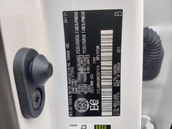 Lexus Rx 450H 2021 White 3.5L 6 — 2T2JGMDA6MC067414