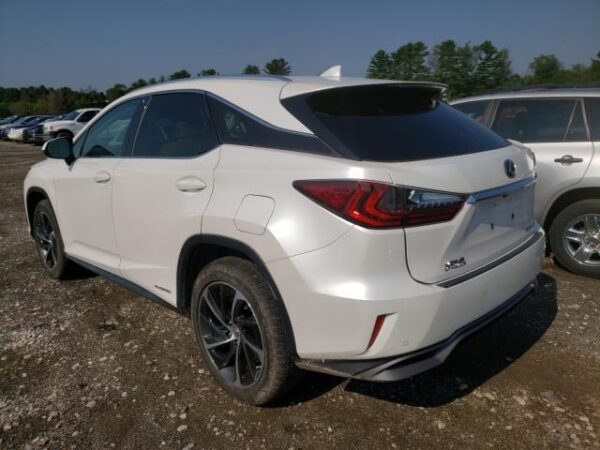 LEXUS RX450H WHITE 2019 3.5L- 2T2JGMDAXLC047794