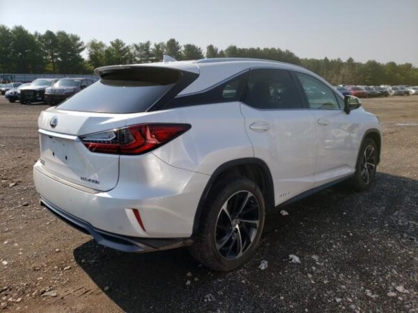 LEXUS RX450H WHITE 2019 3.5L- 2T2JGMDAXLC047794