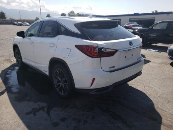 LEXUS RX450H WHITE 2016 3.5L- 2T2BGMCA6GC004663
