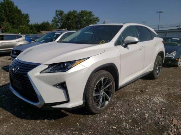 LEXUS RX450H WHITE 2019 3.5L- 2T2JGMDAXLC047794