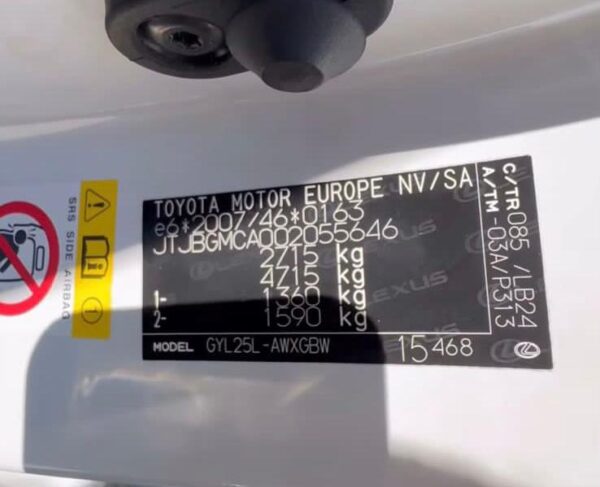 Lexus RX450H 2019 White — JTJBGMCA002055646